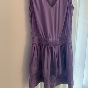 Purple ruffle Do+Be dress